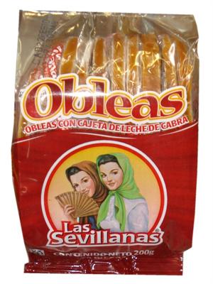 Obleas con Cajeta Las Sevillanas