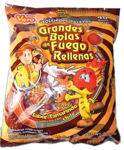 Grandes Bolas de Fuego Paletas Vero